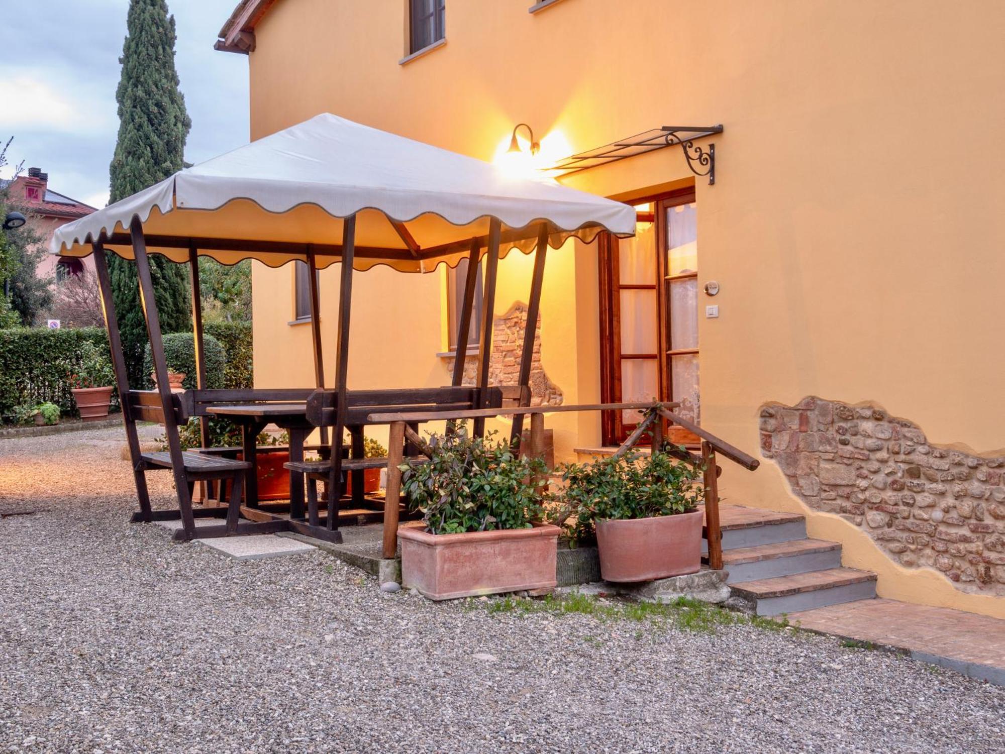 Podere Vergianoni Con Piscina E Vista Mozzafiato Tavarnelle Val di Pesa Dış mekan fotoğraf
